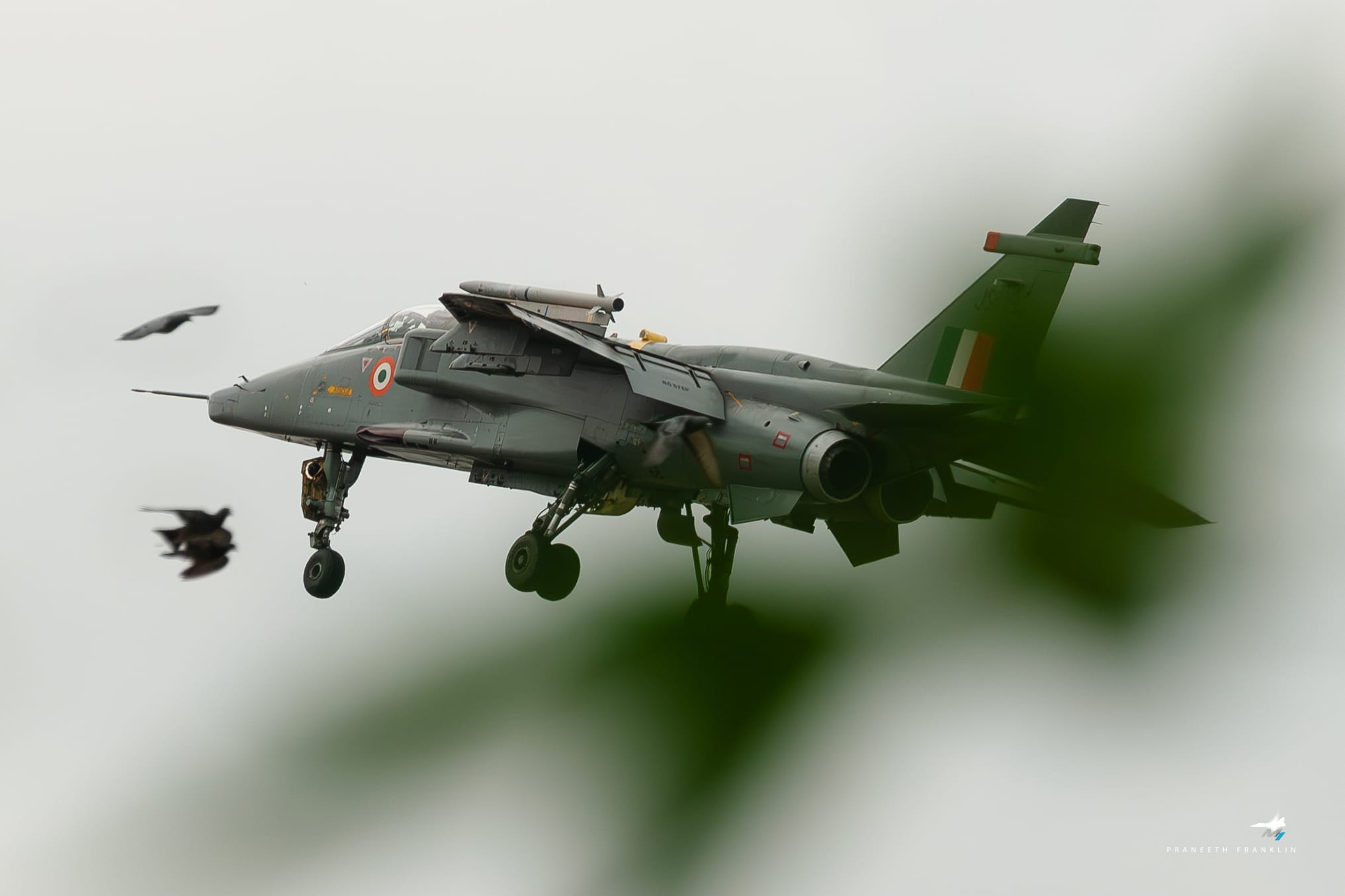 IAF Jaguar - Image Source Praneeth Franklin on X
