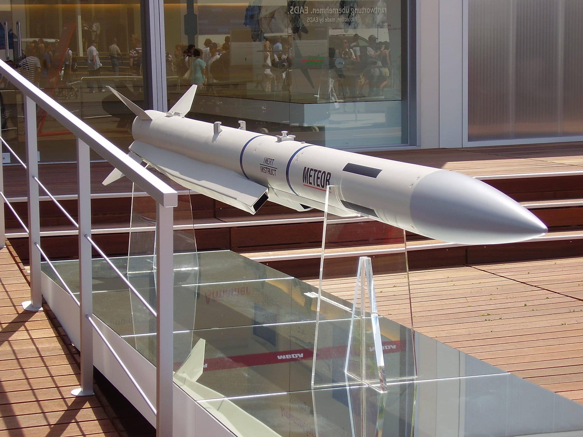 Meteor-BVR-Missile - Image Credits ILA-BOY - Public Domain - Wikipedia
