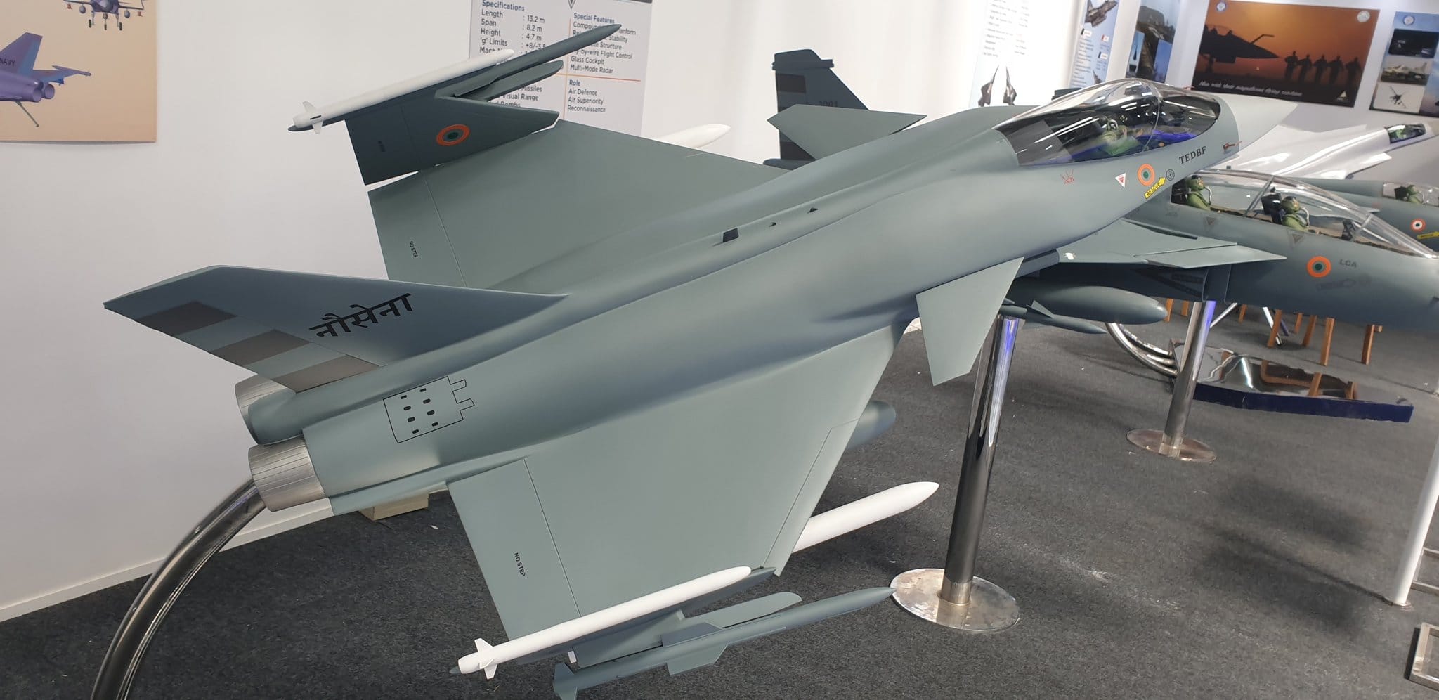 TEDBF Model in display