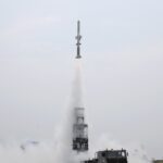 DRDO conducts the maiden flight test of the NASM-MR anti-ship missile off the Odisha coast