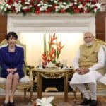 PM Modi and Japanese PM Sanae Takaichi at the 16th India Japan Annual Summit in New Delhi